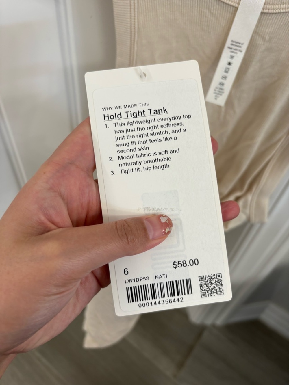 lululemon hold tight Tank - Picture 4 of 4